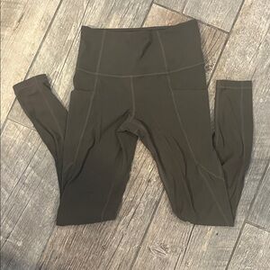 Athleta high rise moto leggings with pockets